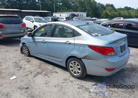 2013 Hyundai Accent Gls из США, поврежденный, VIN KMHCT4AE3DU447325